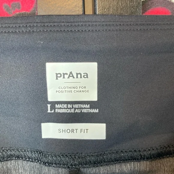 🐲💙PrAna Summit Charcoal Grey Short Fit Pants - Picture 3 of 12